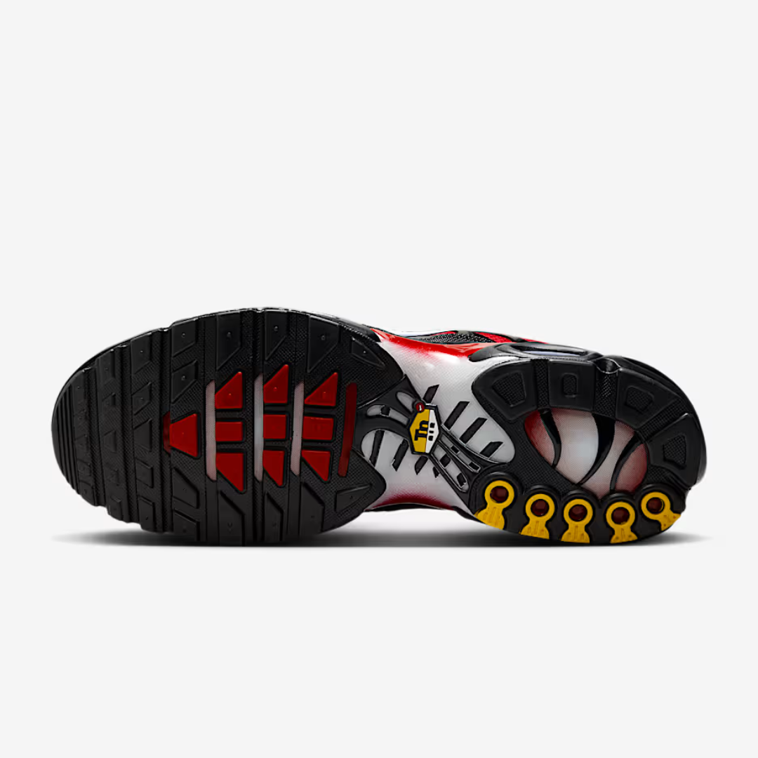 NK AIR MAX PLUS TN BLACK UNIVERSITY RED